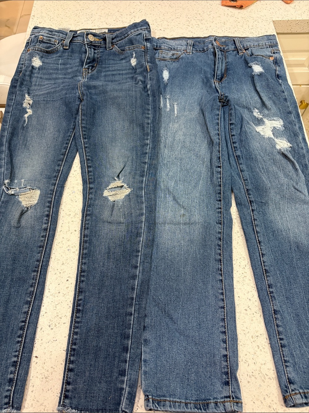 Girls Signature by Levi Strauss and Jordache jeans size 10/12